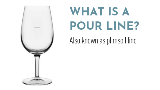 What is a pour line?