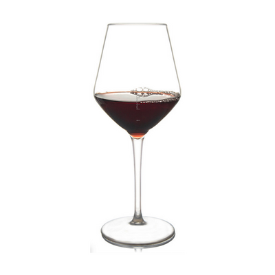 (NQR) Shatterproof Viva La Vino Wine Glass With Pour Lines - Set of 4 (NQR)