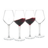 (NQR) Shatterproof Viva La Vino Wine Glass With Pour Lines - Set of 4 (NQR)