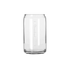 Beer Soda Can Style Cocktail Crystal Glass With Pour Lines Set of 6