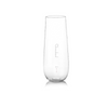 Shatterproof Fancy Flute Glass With Pour Lines - Duo-Pack