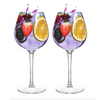 Shatterproof Gin Goblet Glass With Pour Lines - Duo-Pack