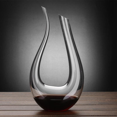 The Standard Drink Company Crystal U-shaped wine decanter gift box harp swan decanter creative wine separator