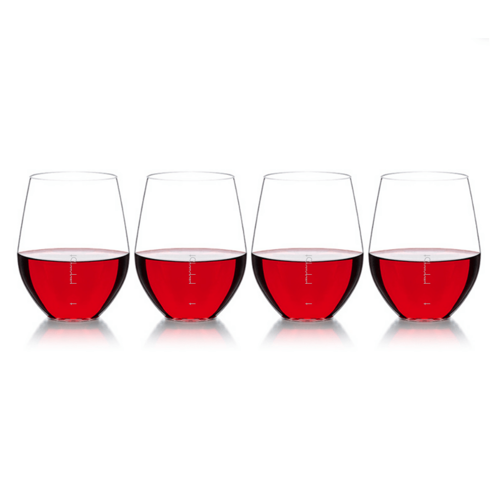 The Standard Drink Company Stemless Wine Glass (PRE-ORDER) Shatterproof Stemless Wine Glass Set of 4
