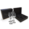 The Standard Drink Company Wine Glass Premium Gift Set Universal Crystal Wine Glass - Gift Box Set of 4
